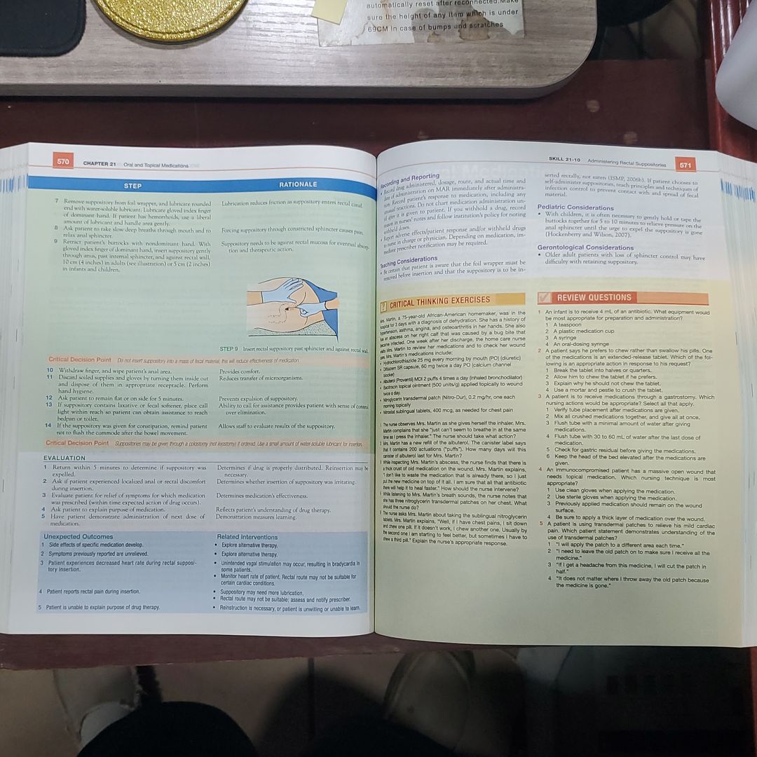 Skills Performance Checklists for Clinical Nursing Skills and Techniques