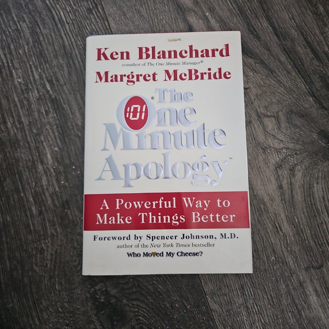The One Minute Apology