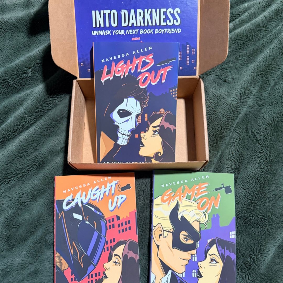 Into Darkness Series 3 Books Collection Set By Navessa Allen (Lights Out, Caught Up & Game On)