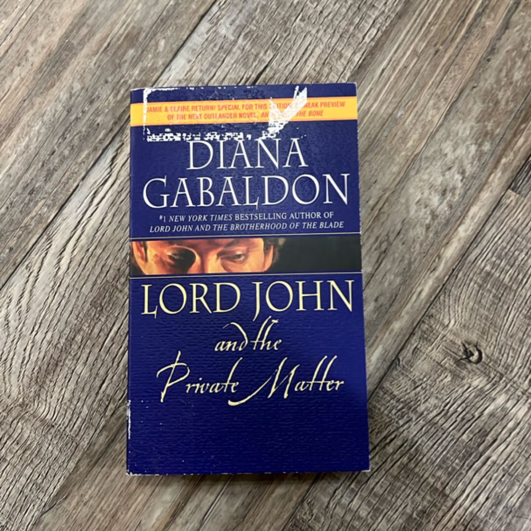 Lord John and the Private Matter: small, mass market size 