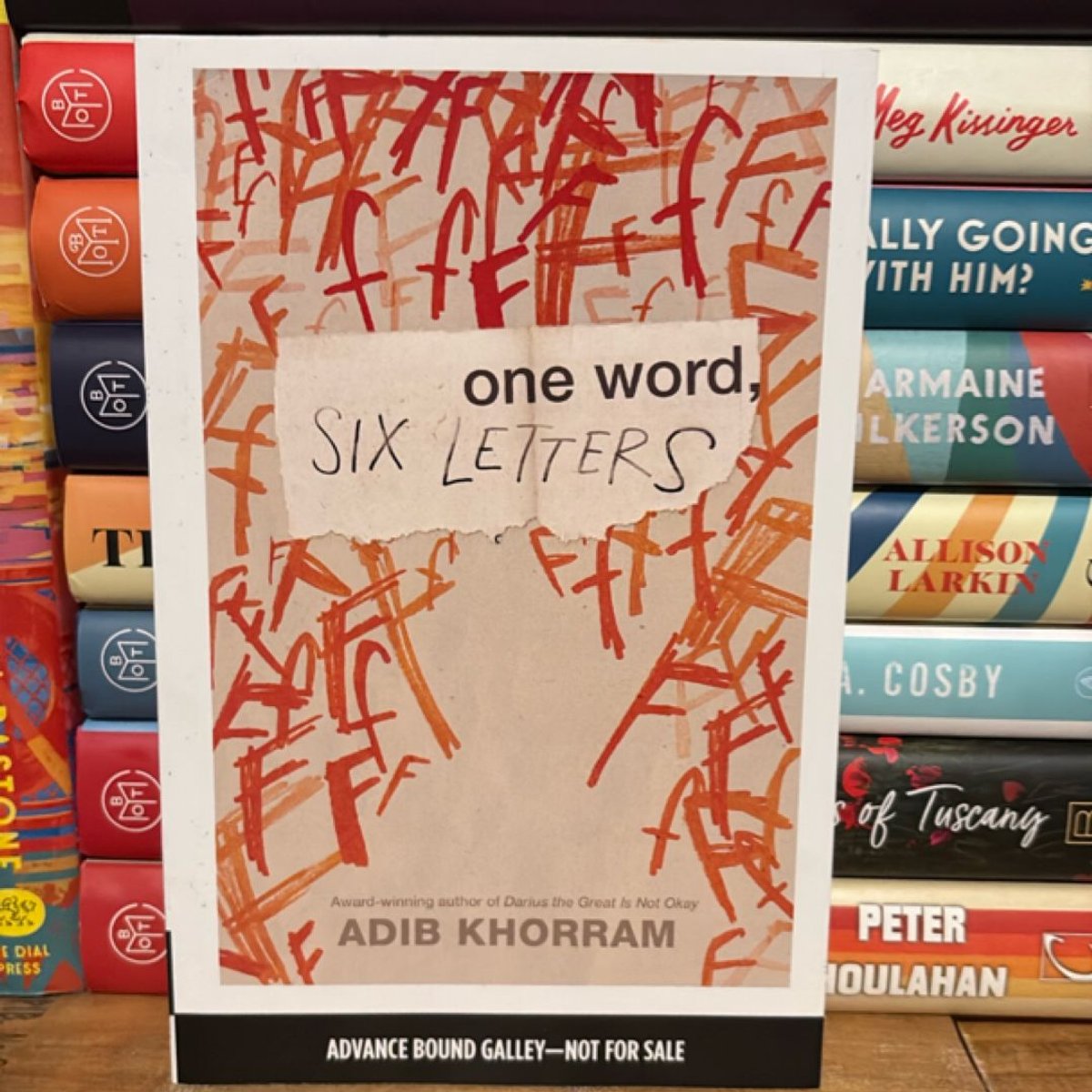 One Word, Six Letters by Adib Khorram