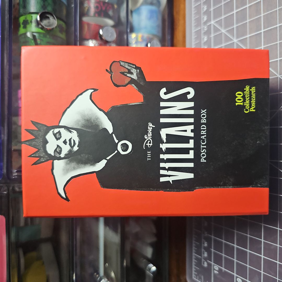 The Disney Villains Postcard Box