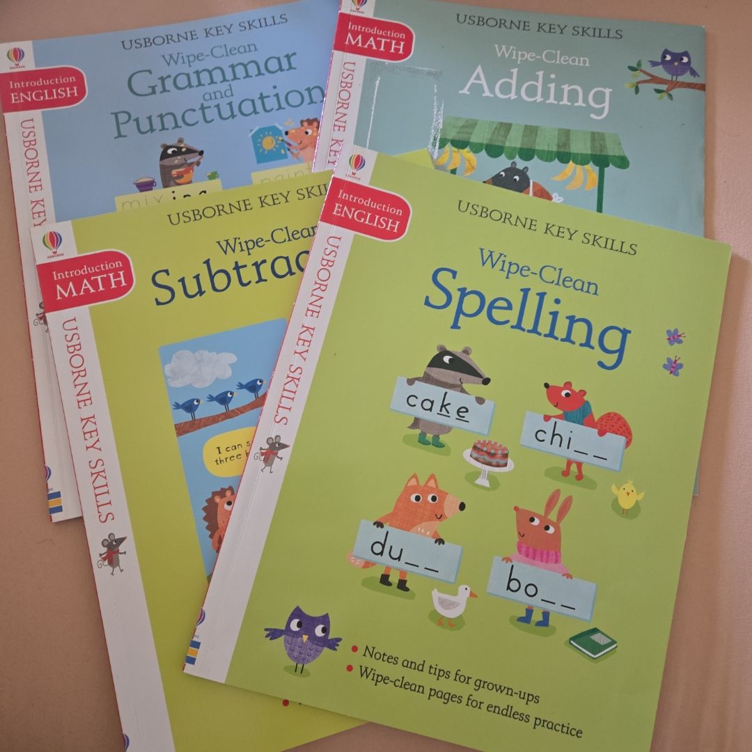 Wipe Clean Books Introduction 