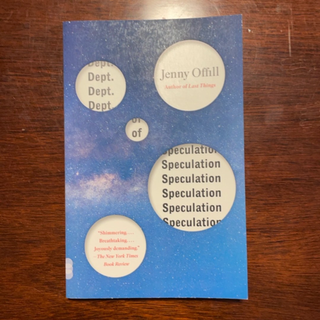 Dept. of Speculation
