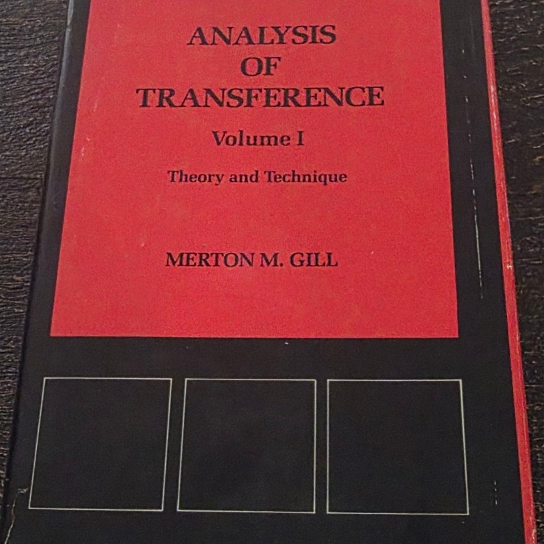 Analysis Of Transference 
