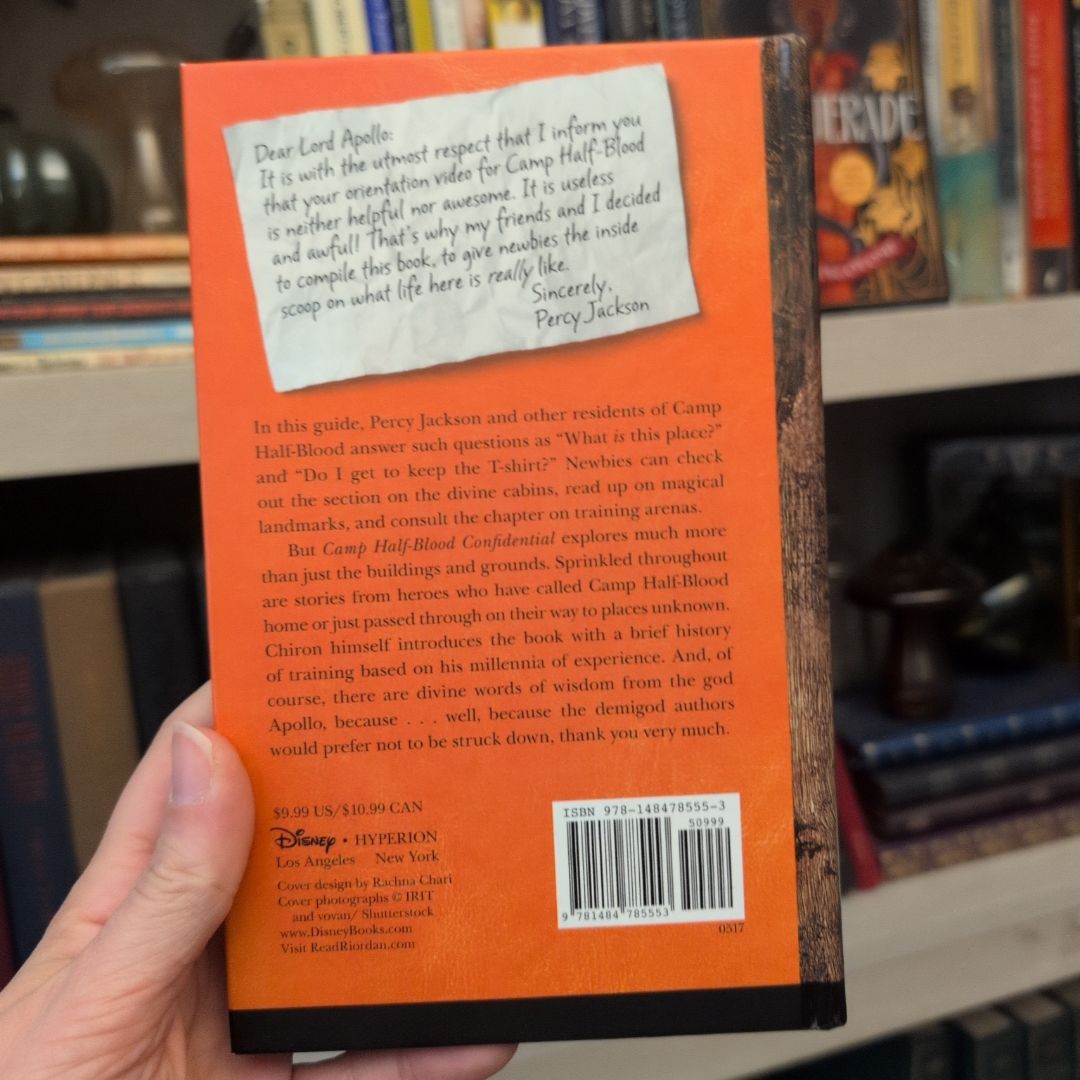 From Percy Jackson: Camp Half-Blood Confidential (an Official Rick Riordan Companion Book)