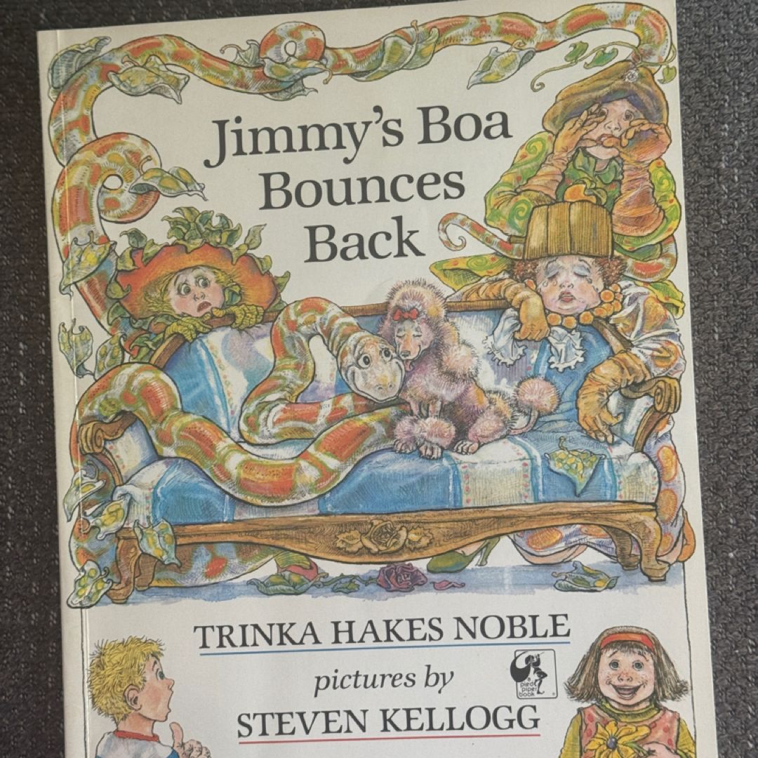 Jimmy's Boa Bounces Back *signed, first edition 