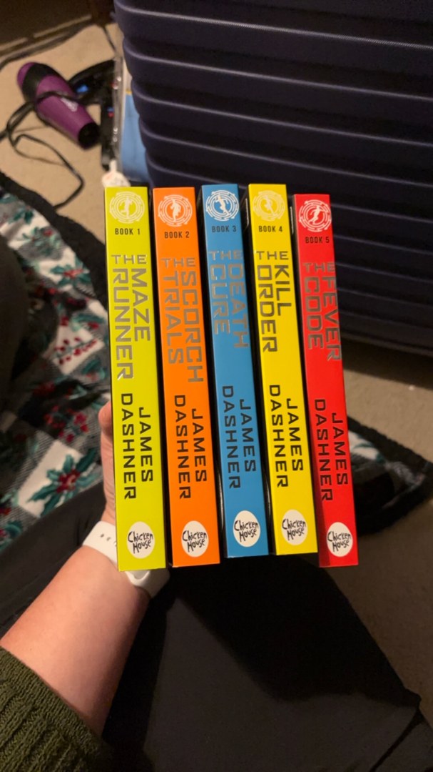 The Maze Runner Series Complete Collection Boxed Set (5-Book)