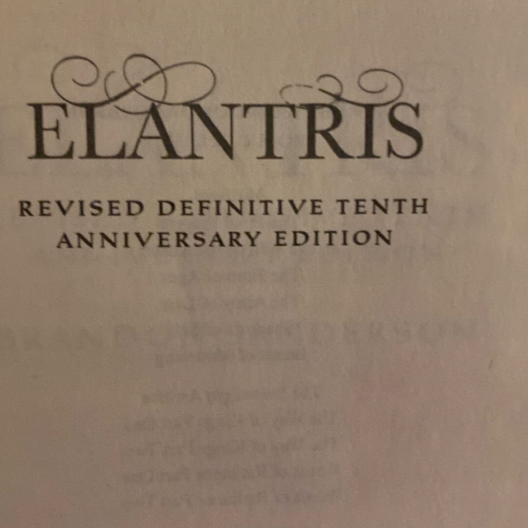 Elantris Revised Definitive 10th Anniversary UK Edition by Brandon ...