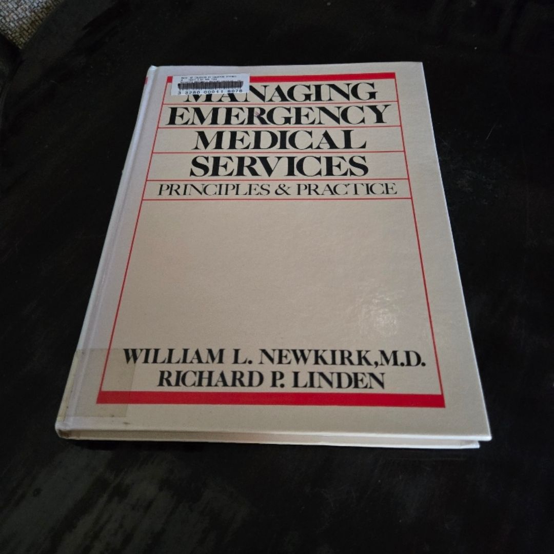 Managing in the Emergency Medical Services