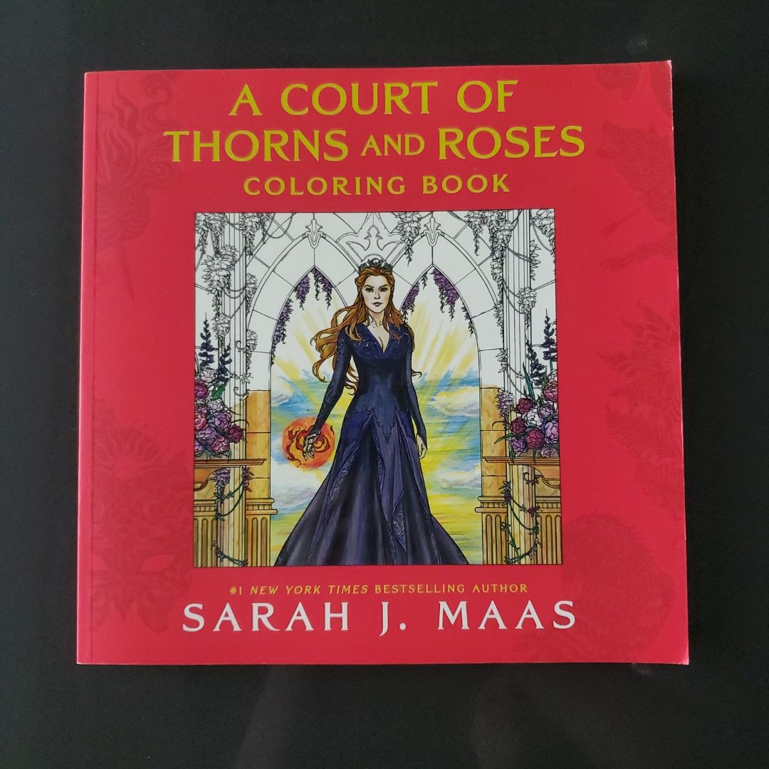 A Court of Thorns and Roses Coloring Book