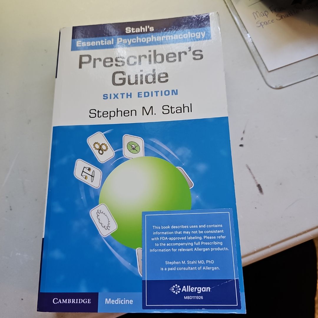 Stahl's Prescriber's Guide by Stephen M. Stahl, Paperback | Pangobooks
