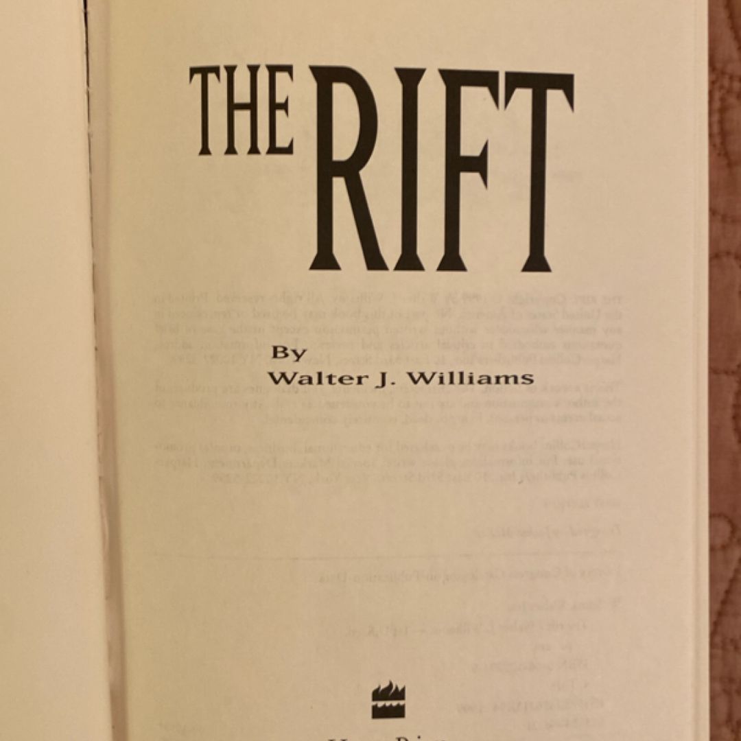 The Rift by Walter J. Williams