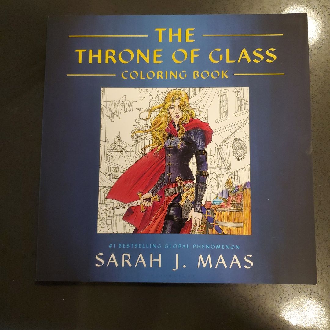 The Throne of Glass Coloring Book