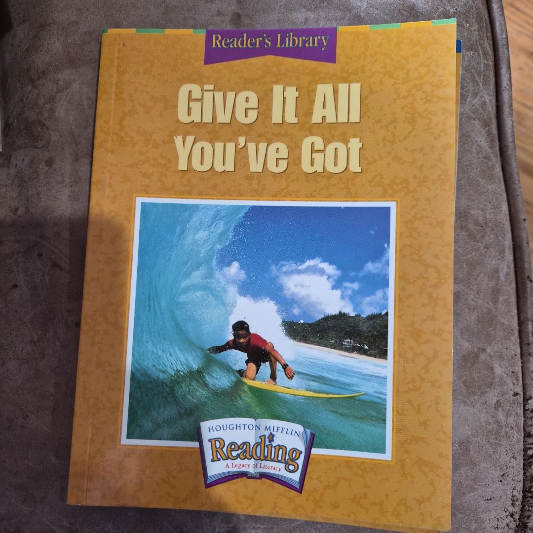 Houghton Mifflin Reading: The Nation's Choice Reader's Library Grade 5 Theme 2 - Give It All You've Got