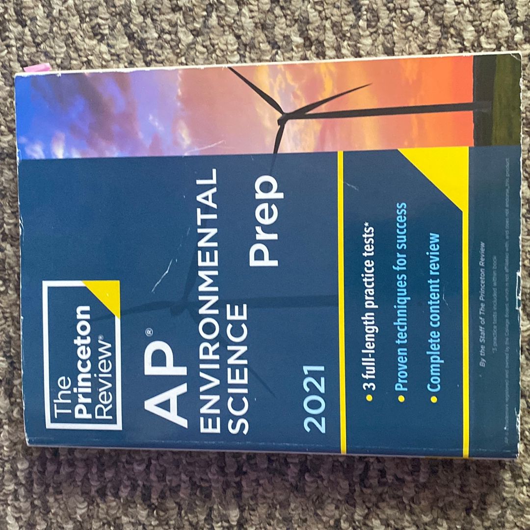 Princeton Review AP Environmental Science Prep 2021
