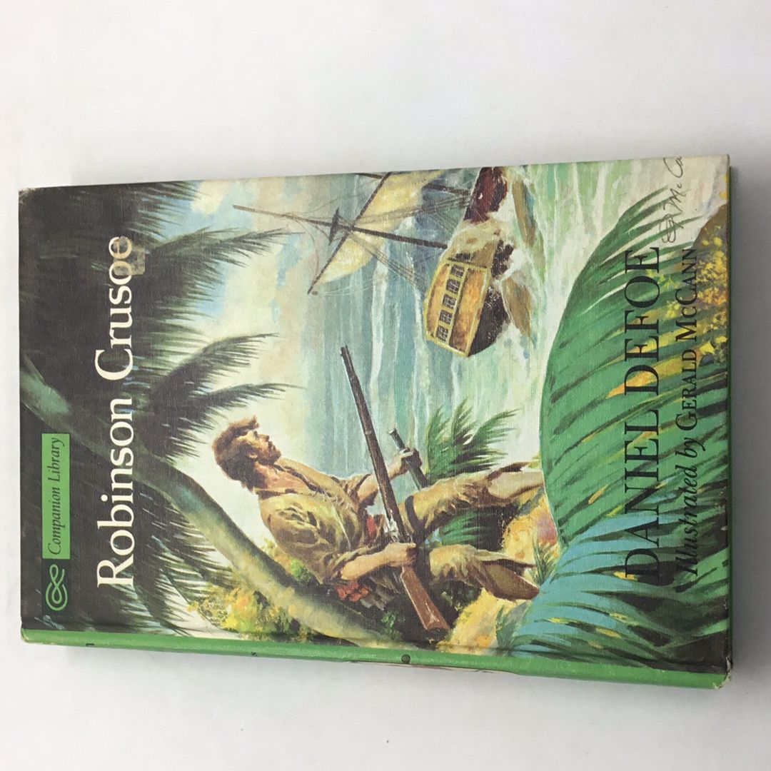 Robinson Crusoe 1963 Companion Library vintage
