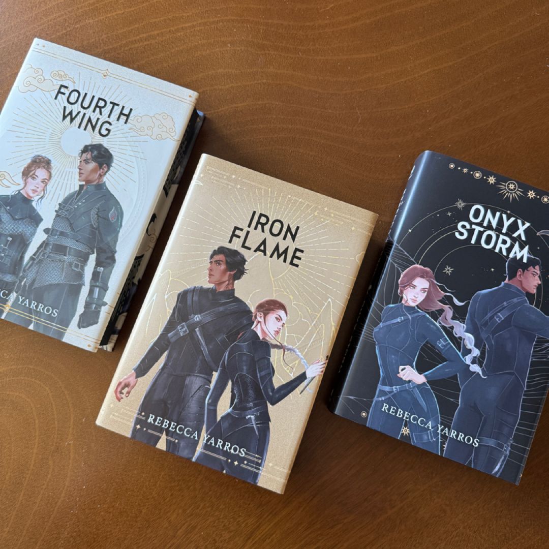 Fourth Wing Fairyloot Special Editions SIGNED