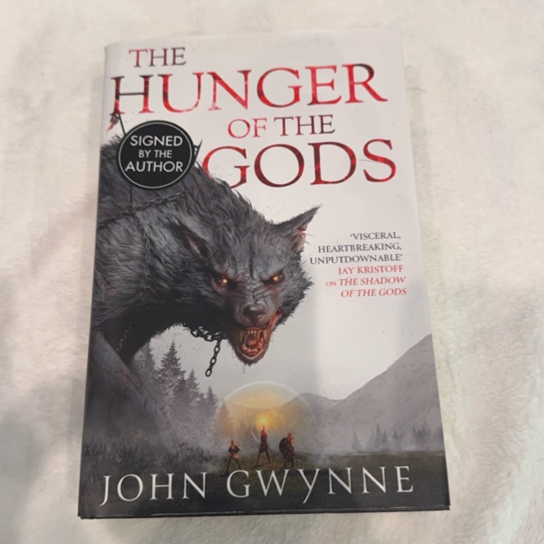 SIGNED The Hunger of the Gods
