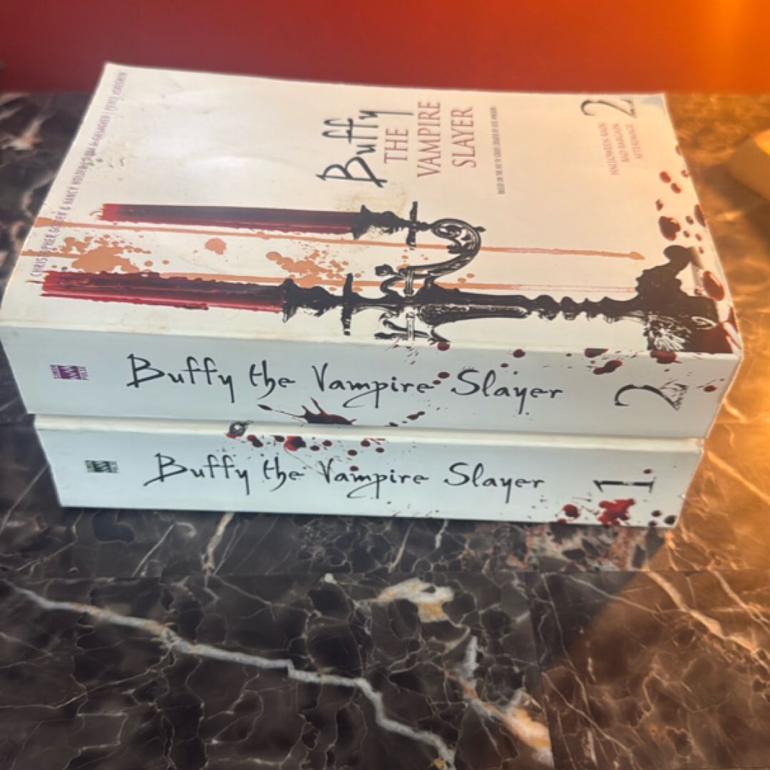  Buffy the Vampire Slayer Vol 1–2 Paperback Lot | Simon Pulse | TV Tie-In 