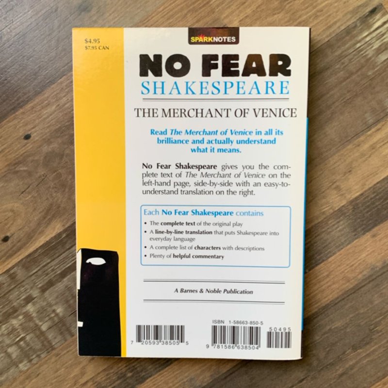 The Merchant of Venice (No Fear Shakespeare)