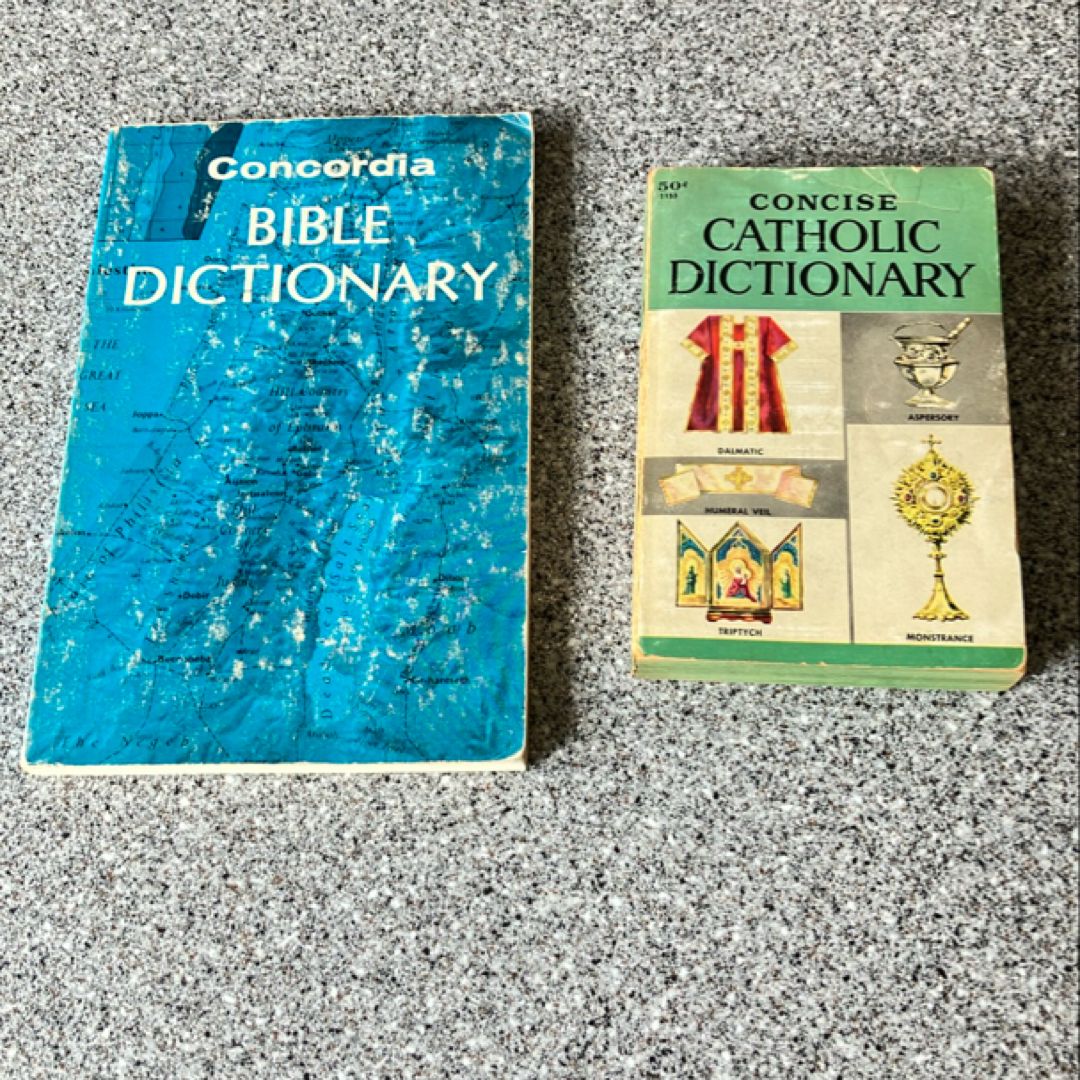 BUNDLE: VINTAGE Religious Reference Books
