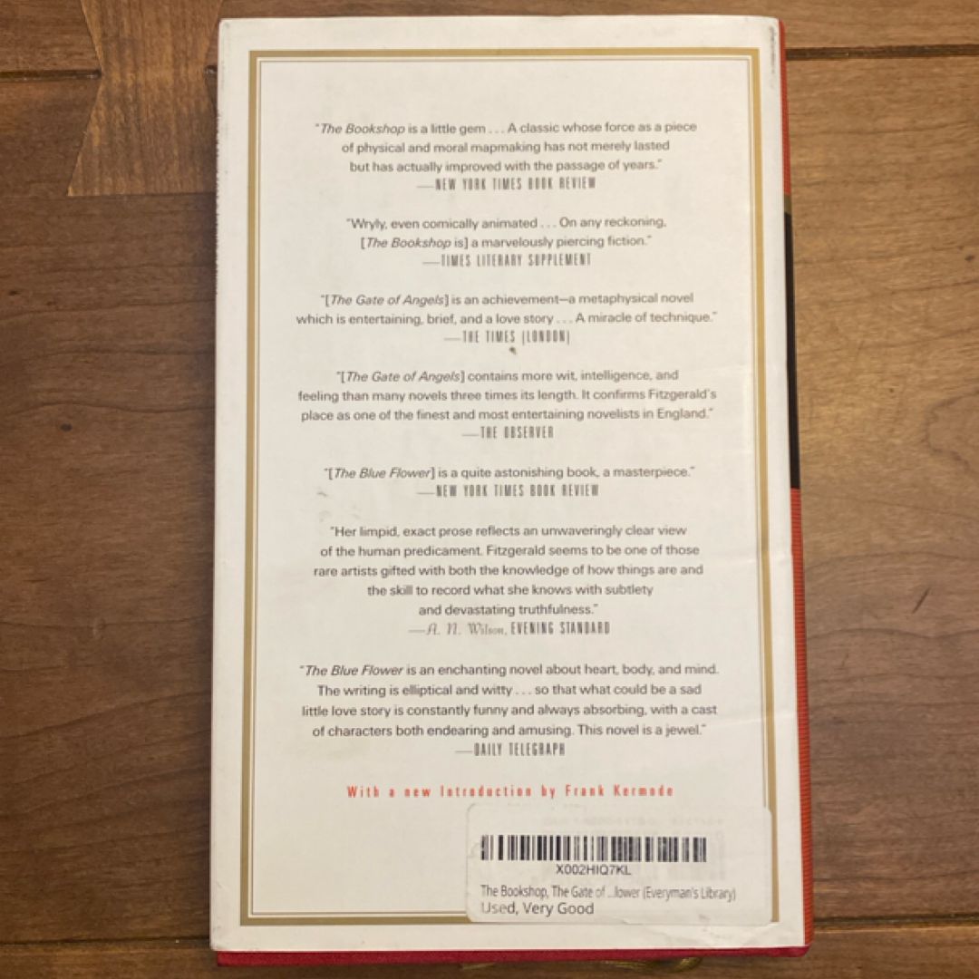 The Bookshop, the Gate of Angels, the Blue Flower