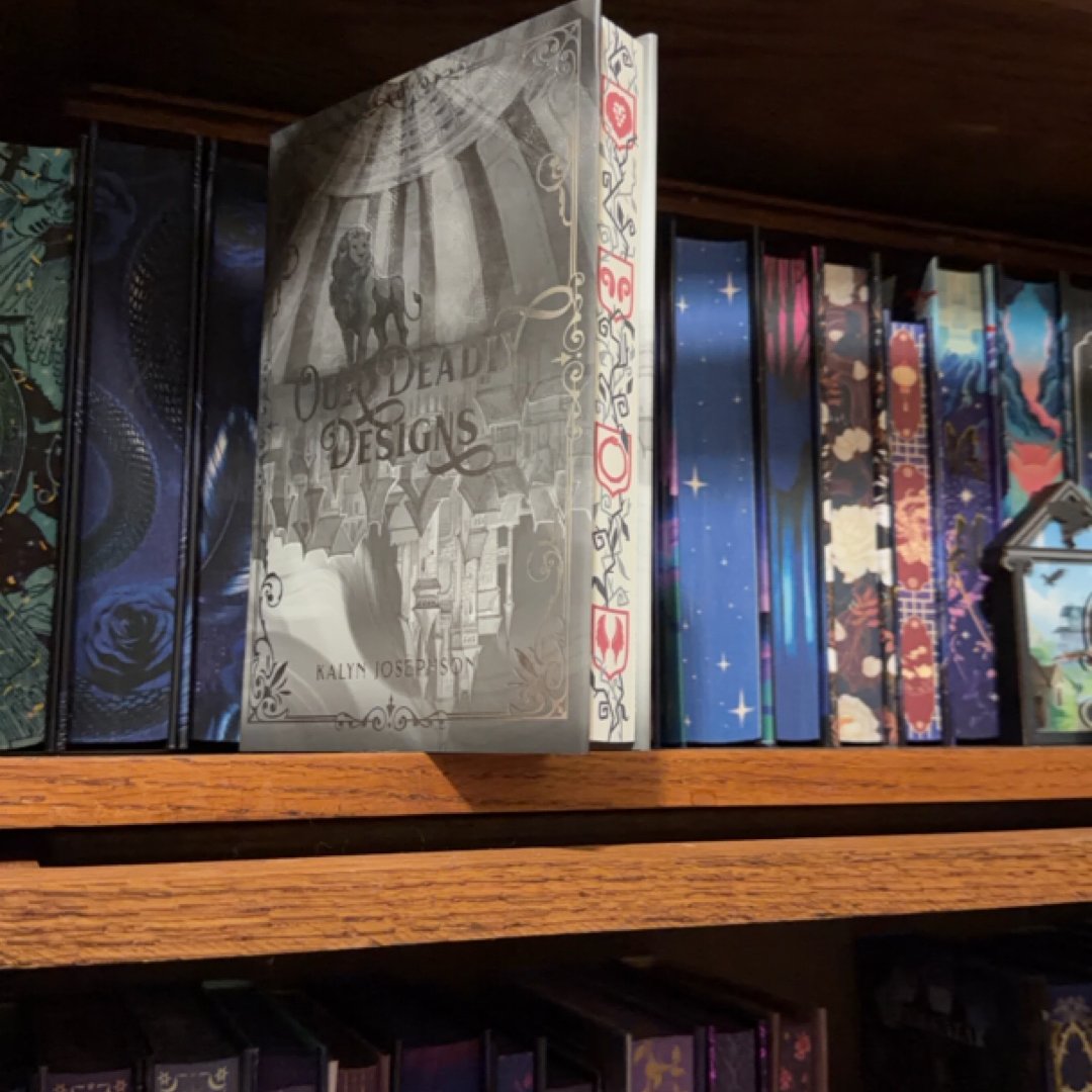 Our Deadly Designs - Signed First Edition and This Dark Descent 