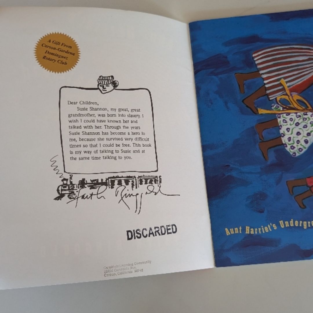 Aunt Harriet's Underground Railroad in the Sky