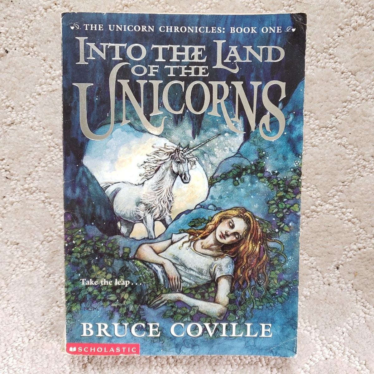 SIGNED Into the Land of the Unicorns (The Unicorn Chronicles book