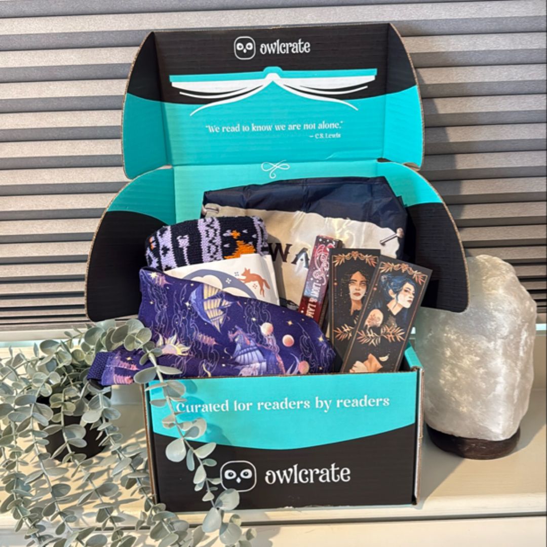OwlCrate Fantasy Goodies Box (Inspired by Once Upon a Broken Heart, When the Moon Hatched, and more!)
