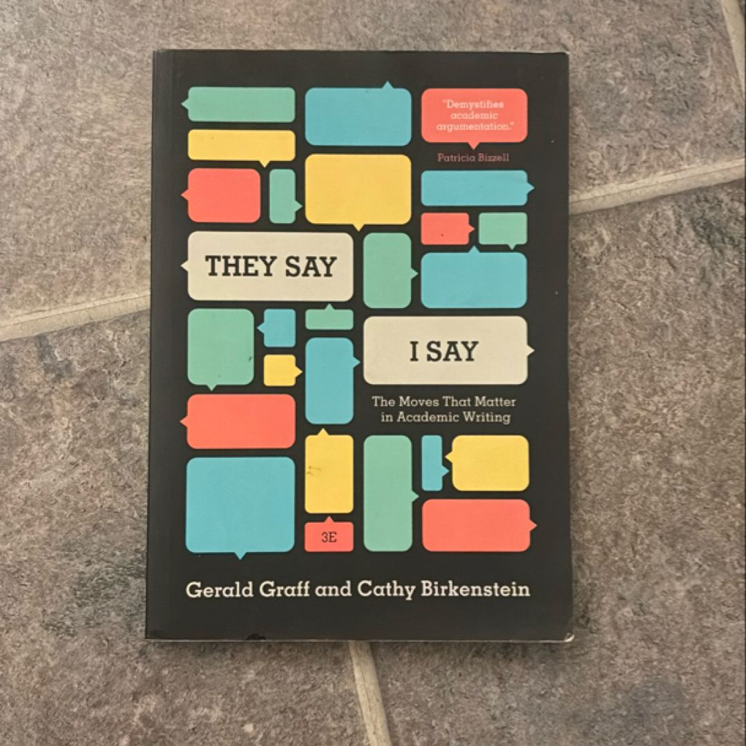 They Say / I Say