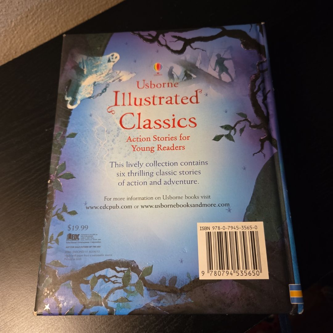Illustrated Classics Action and Adventure Stories for Young Readers