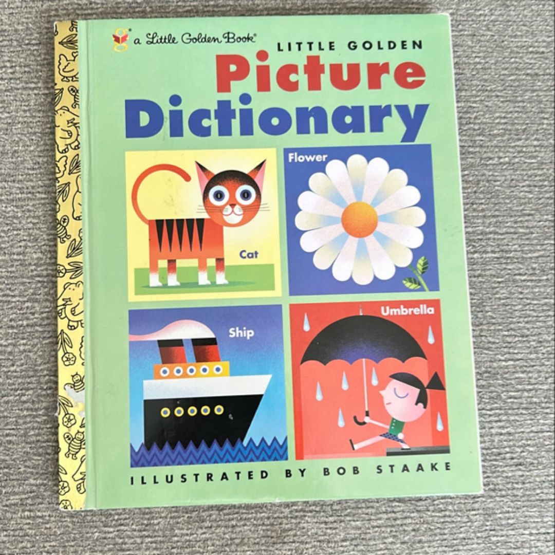Little Golden Picture Dictionary by Marie De John