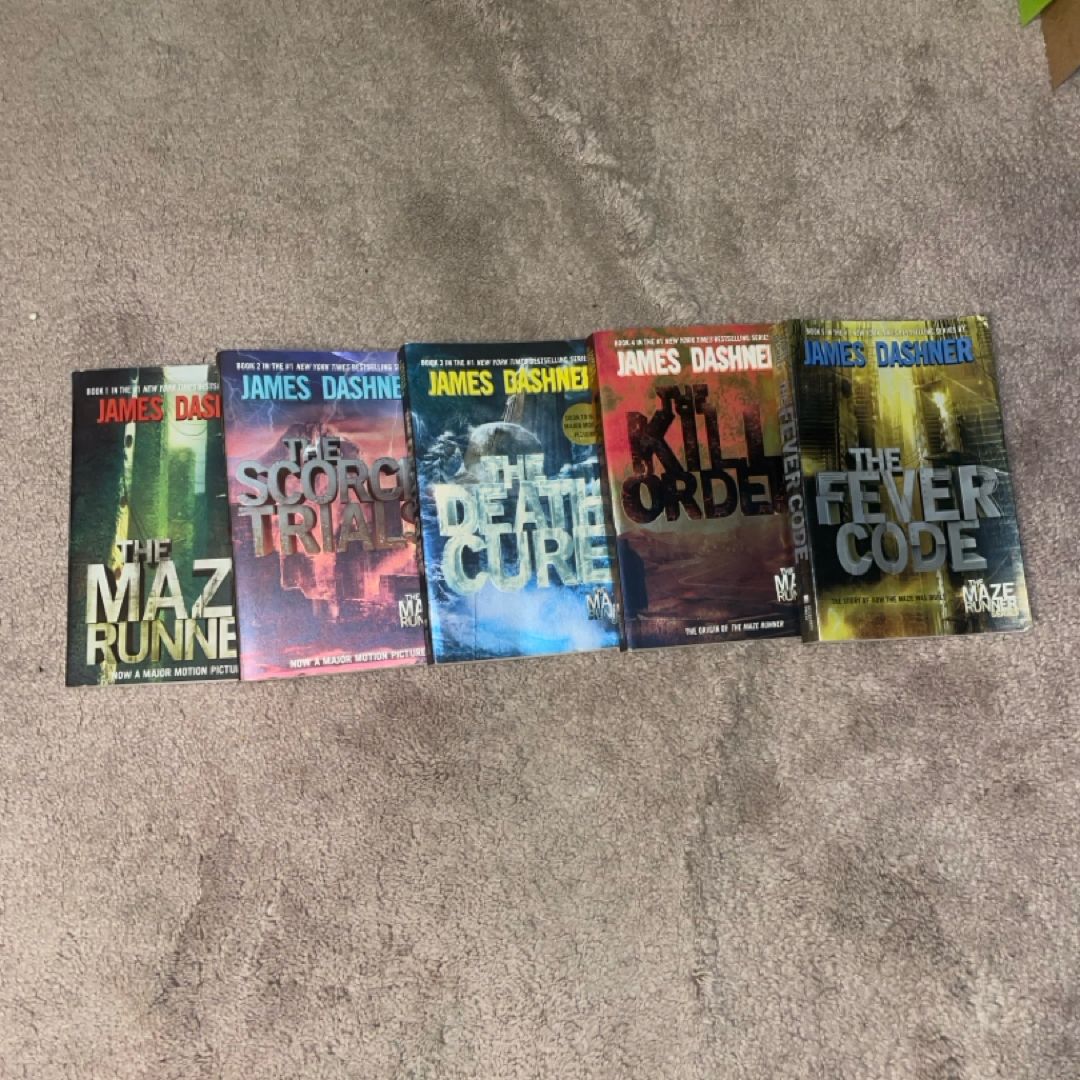 The Maze Runner Series Complete Collection Boxed Set (5-Book)