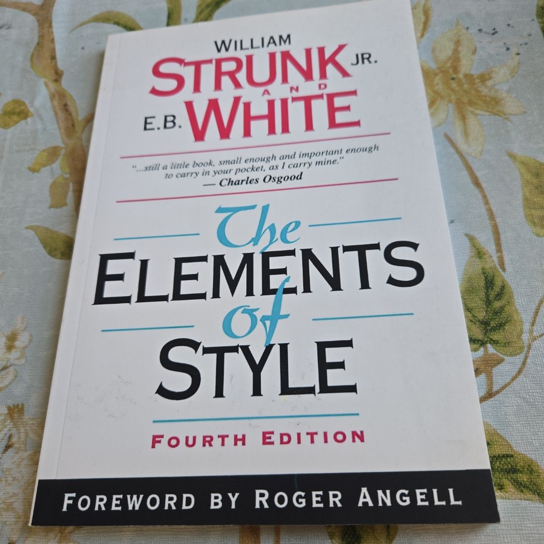 The Elements of Style, Fourth Edition
