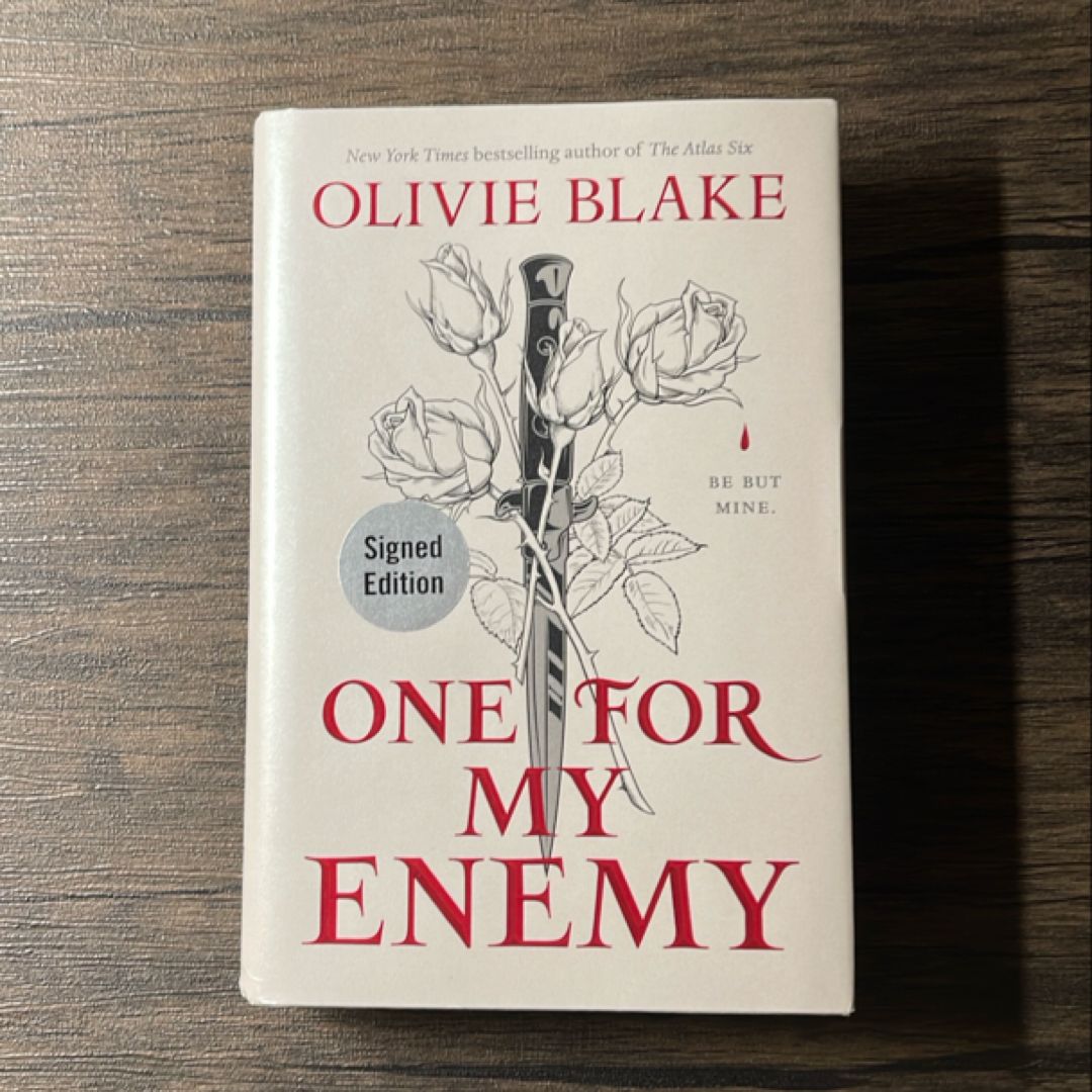 One for My Enemy SIGNED