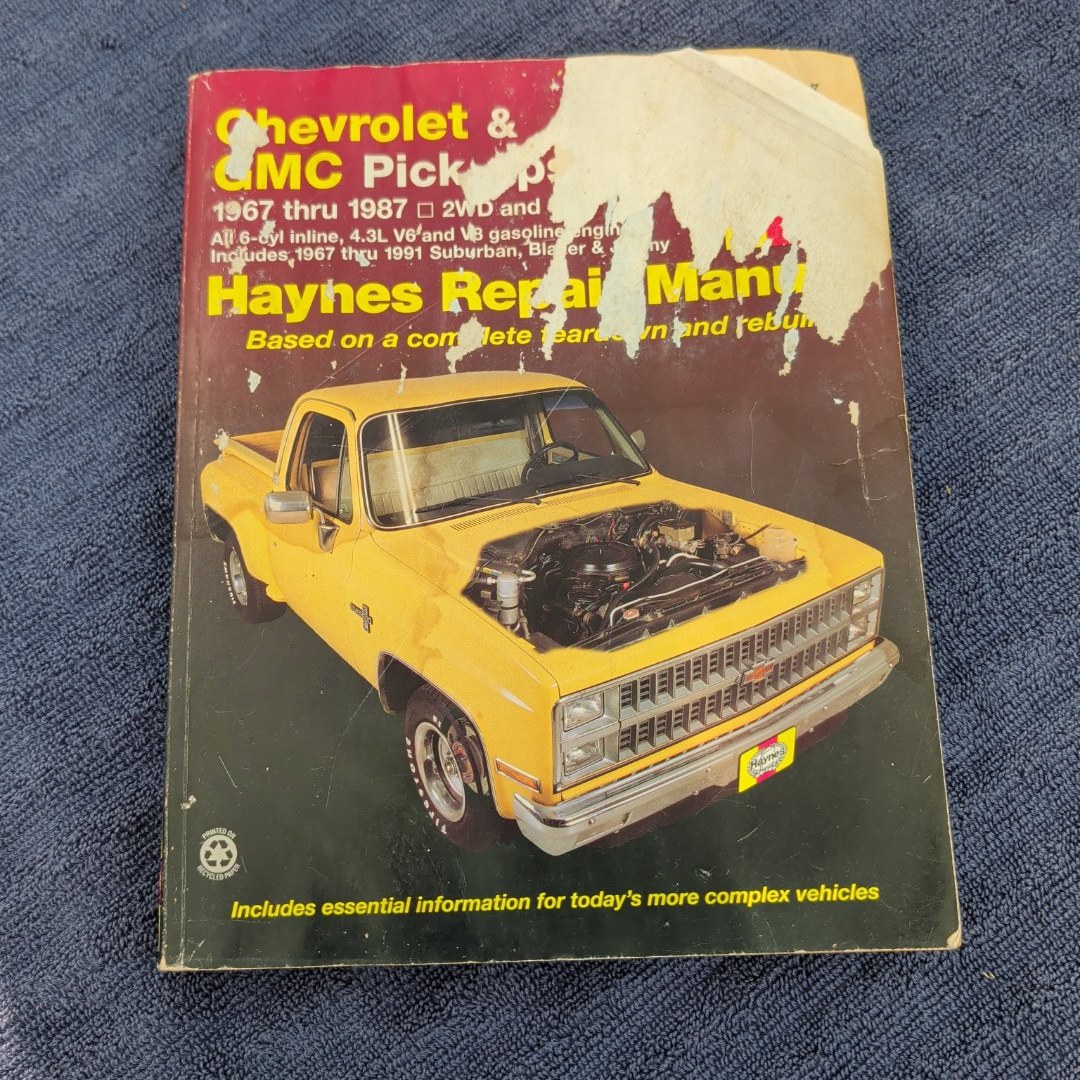 Chevrolet and GMC pickup repair manual