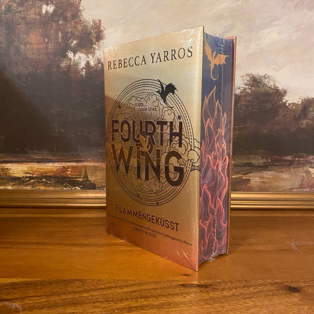Special Edition Fourth Wing German SPRAYED EDGES