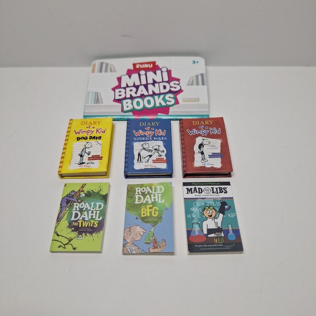 Zuru Mini Brands Kid Book Lot of 6