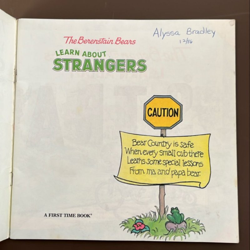The Berenstain Bears Learn About Strangers