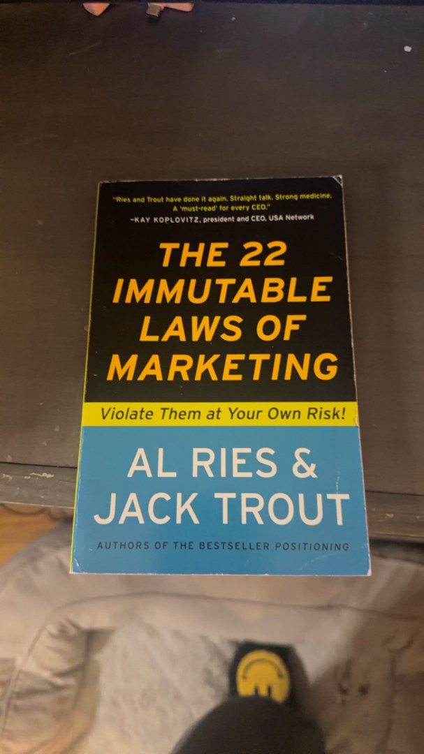 The 22 Immutable Laws of Marketing