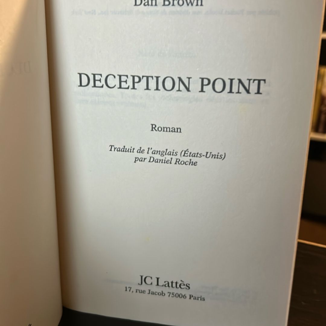 Deception point roman