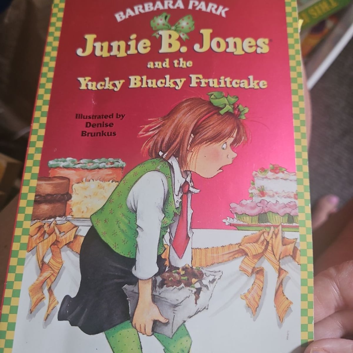 Junie B. Jones #5: Junie B. Jones and the Yucky Blucky Fruitcake by Barbara Park, Paperback ...
