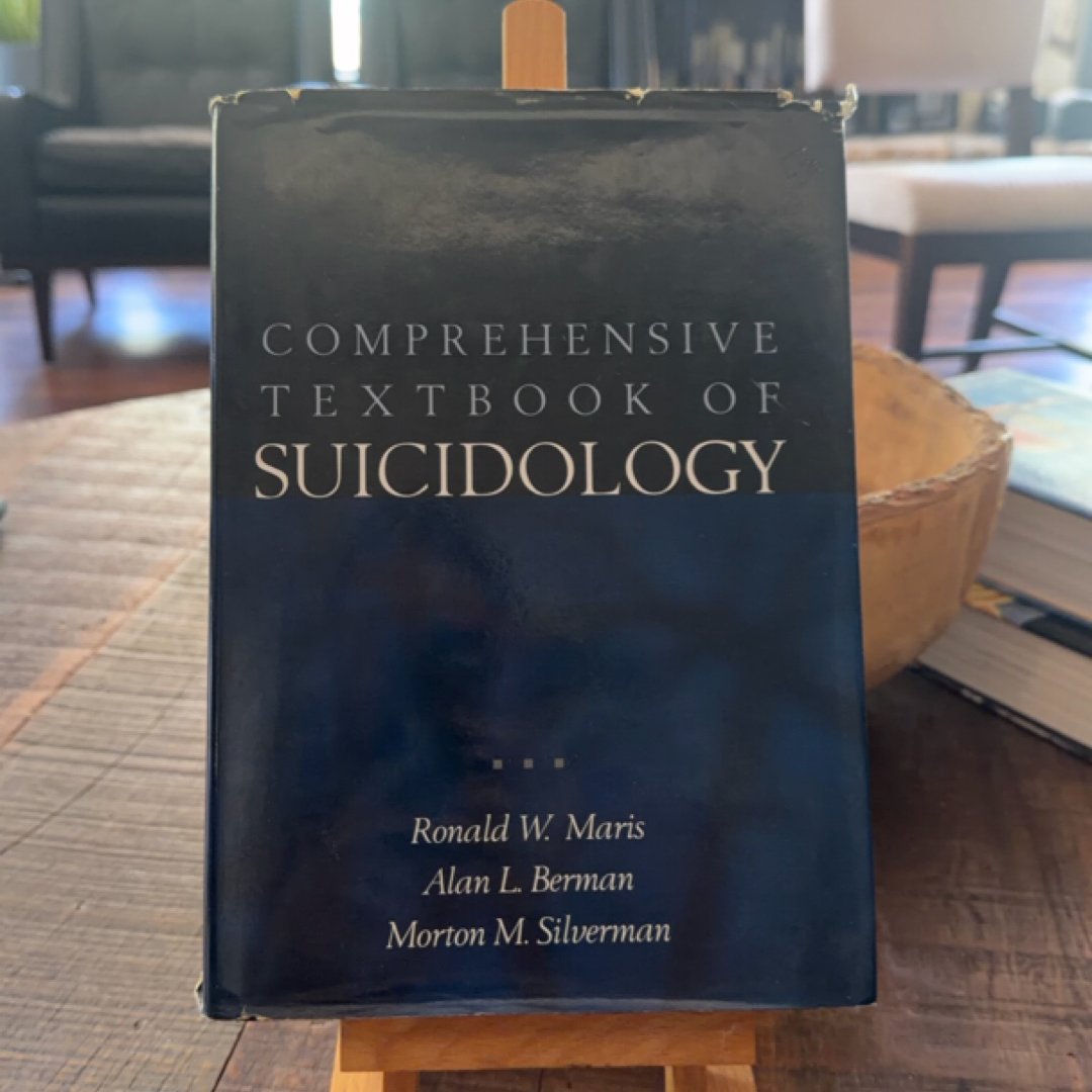 Comprehensive Textbook of Suicidology
