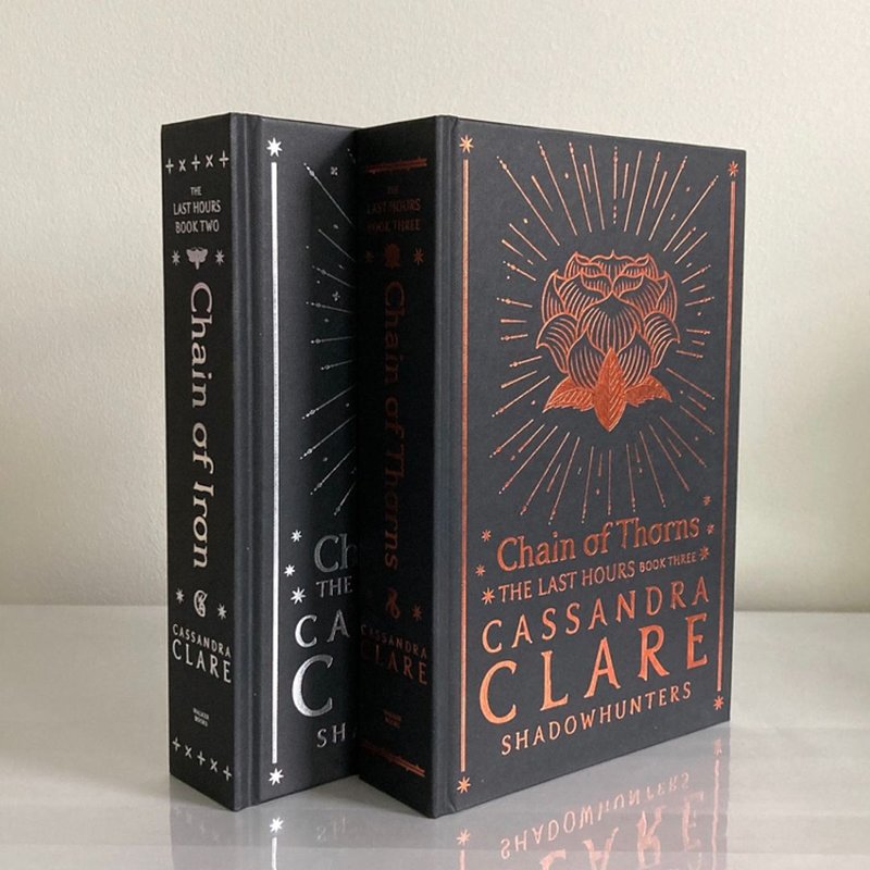 Chain of Thorns & Chain of Iron w/ SIGNED Bookplate Fairyloot Exclusive Editions