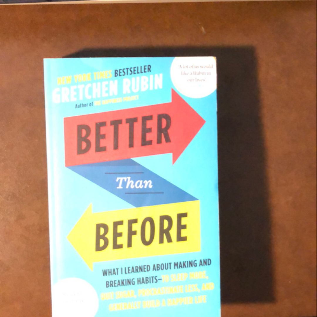 Better Than Before