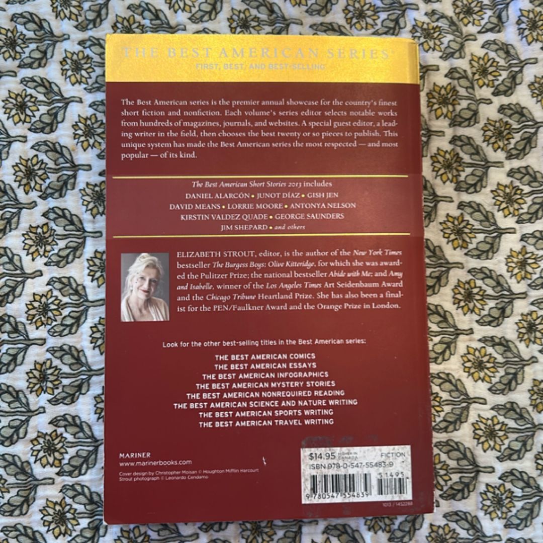 The Best American Short Stories 2013