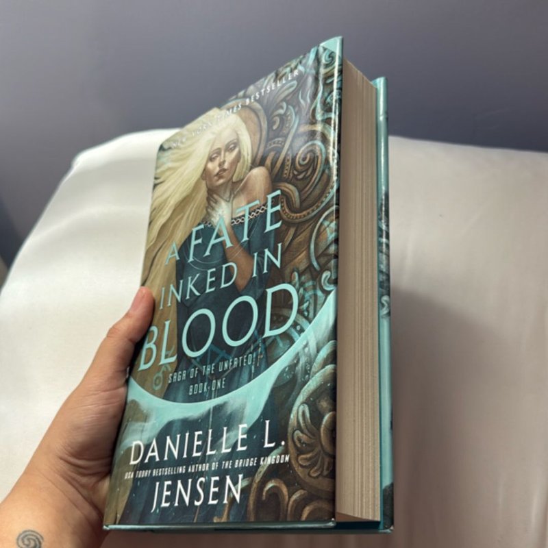 A Fate Inked in Blood by Danielle L. Jensen, Hardcover