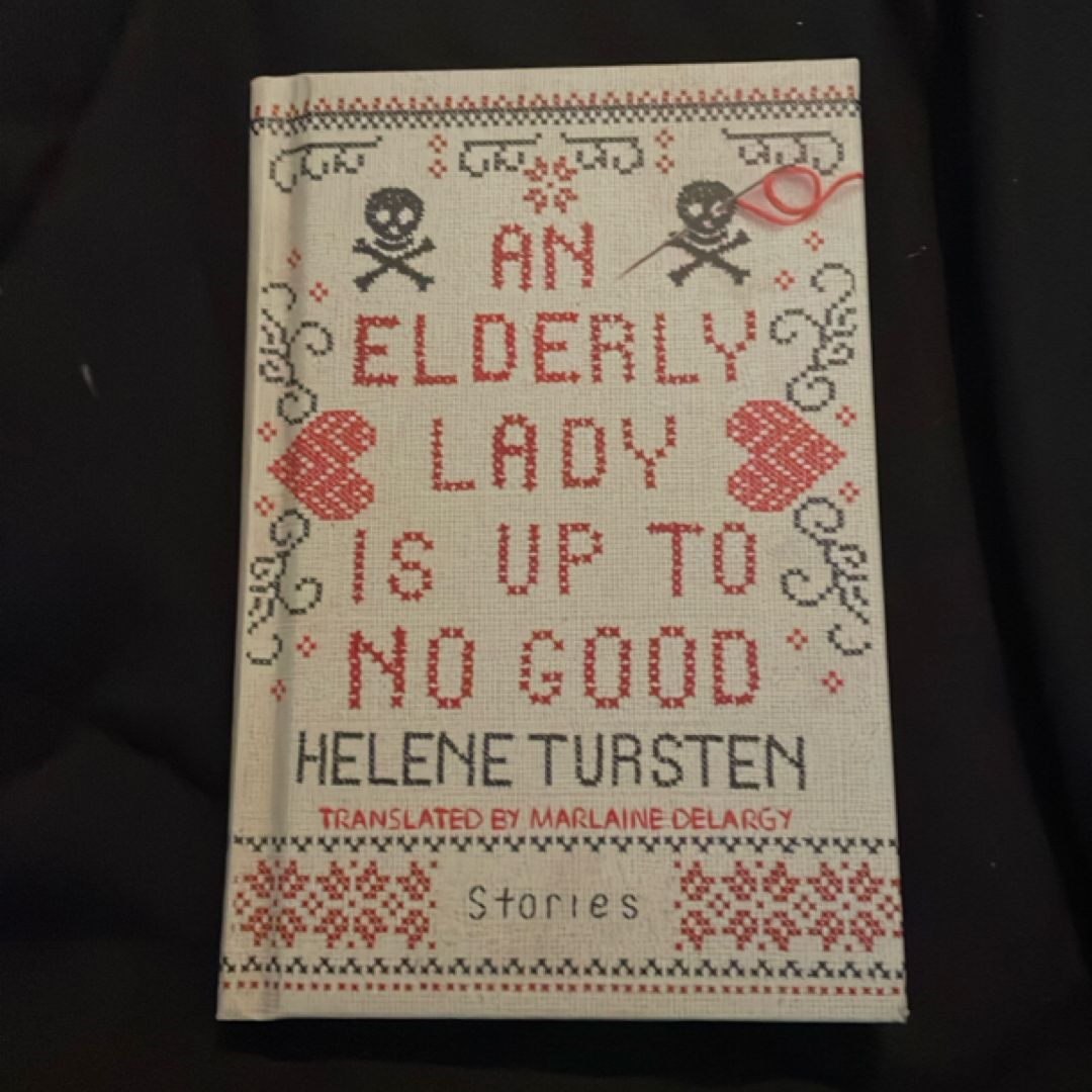 An Elderly Lady Is up to No Good